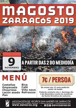Magosto de Zarracós en A Merca