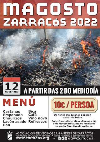 Magosto de Zarracós en A Merca