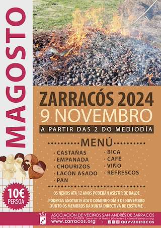 Magosto de Zarracós en A Merca