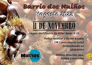 Magosto do Barrio dos Muiños (2026) en Mondoñedo