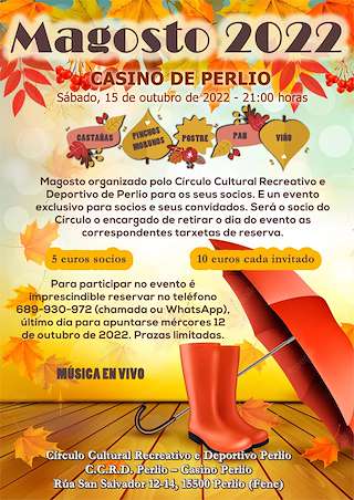 Magosto do Casino de Perlío en Fene