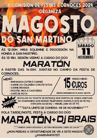 Magosto do San Martiño en Amoeiro