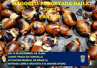 Magosto e Pancetada en Pantón