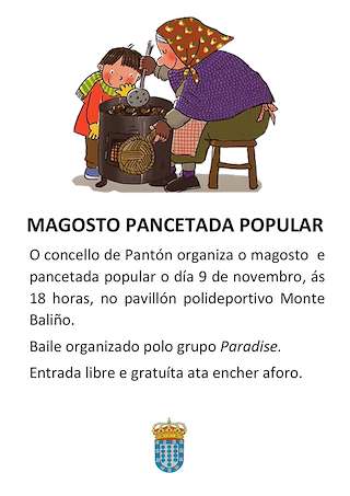 Magosto e Pancetada en Pantón