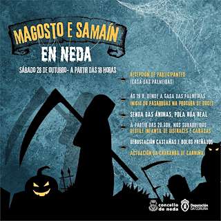 Magosto e Samaín en Neda