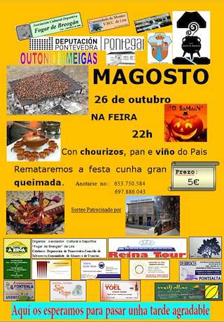 Magosto na Feira de Lira (2025) en Salvaterra do Miño