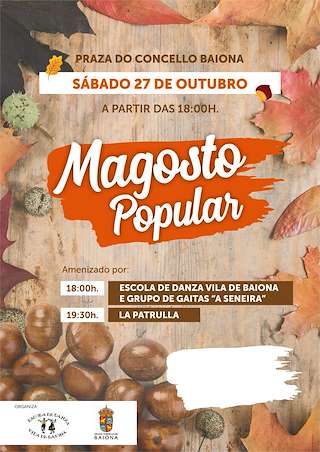 Magosto Popular (2025) en Baiona