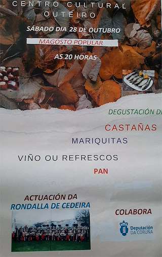 Magosto Popular de Chanteiro en Ares