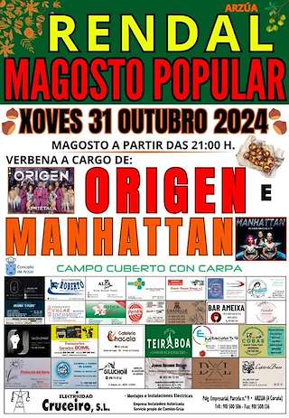 Magosto Popular de Rendal (2025) en Arzúa