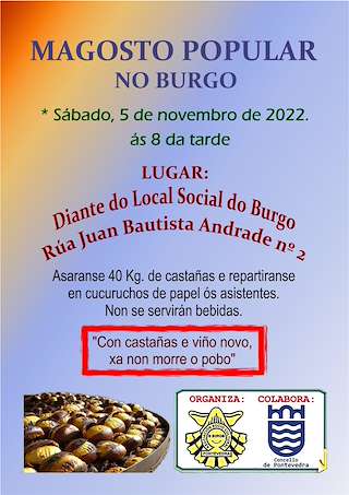Magosto Popular do Burgo en Pontevedra