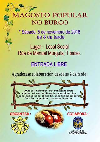 Magosto Popular do Burgo en Pontevedra