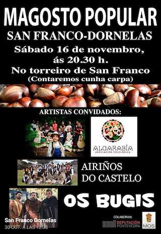 Magosto Popular de Dornelas en Mos