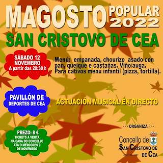 Magosto Popular en San Cristovo de Cea