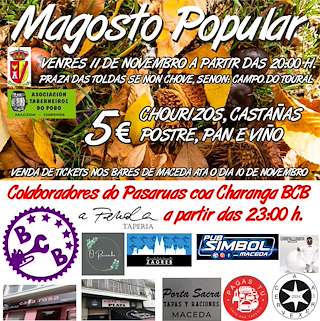 Magosto Popular (2025) en Maceda