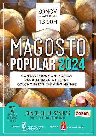 Magosto Popular (2025) en Sandiás