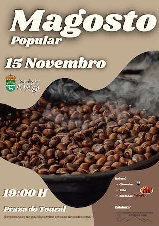 Fechas, información, programa, cartel, imágenes, mapa y ubicación de Magosto  en  A Veiga