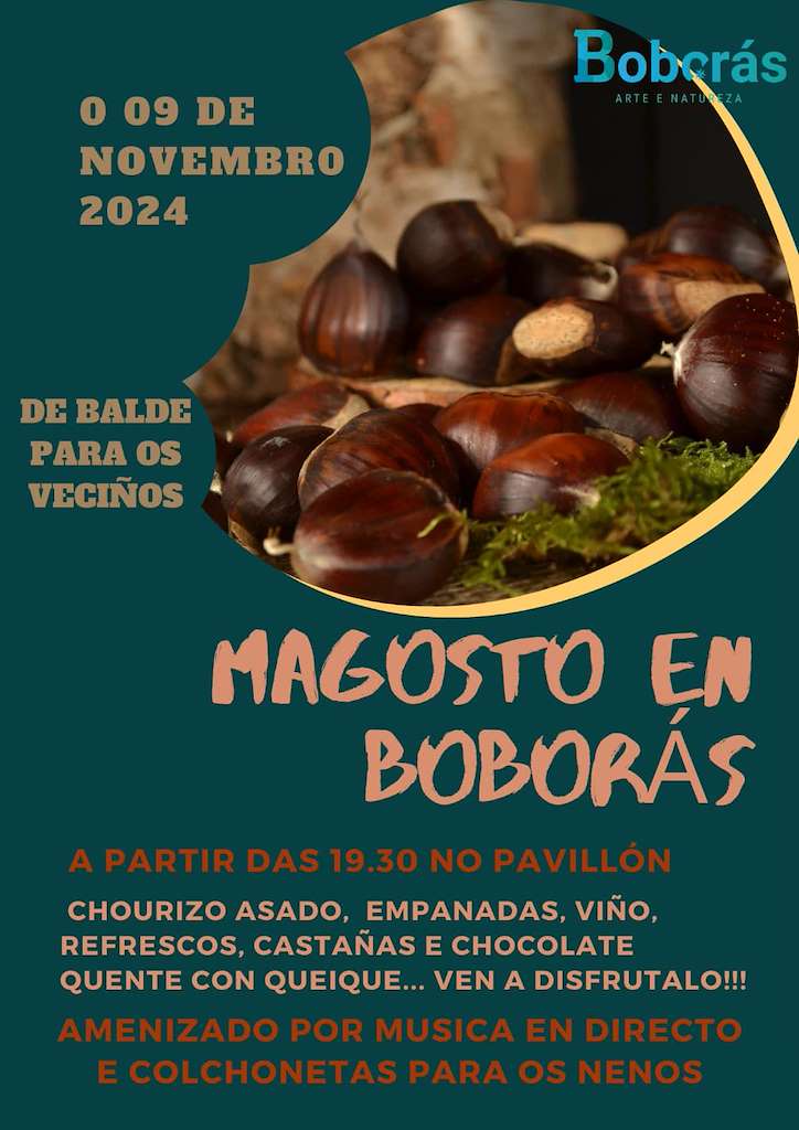 Magosto en Boborás
