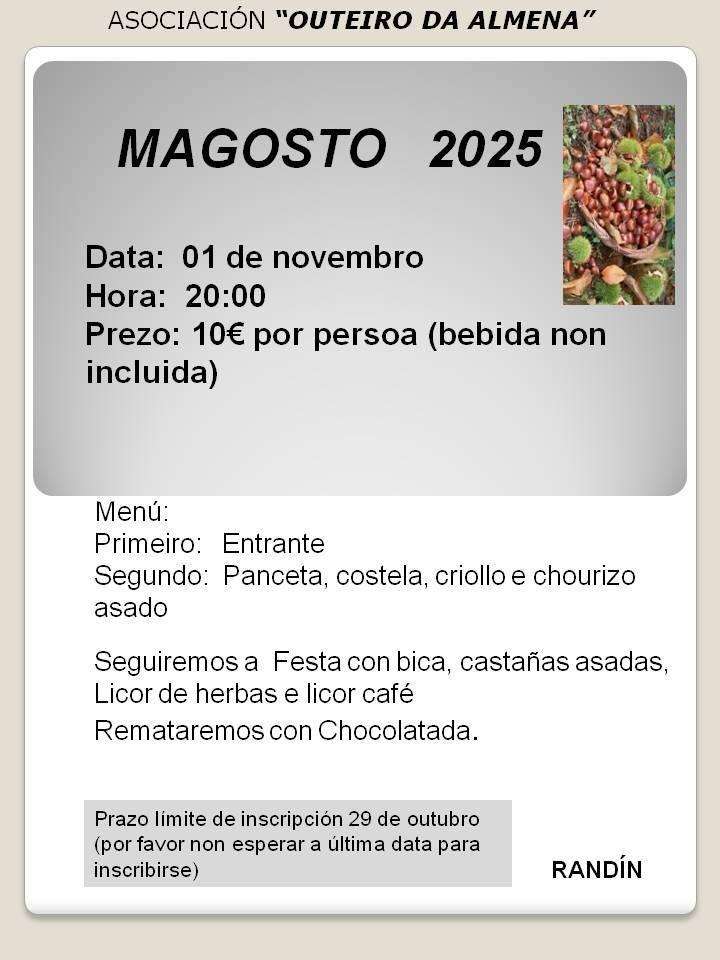 Magosto en Calvos de Randín