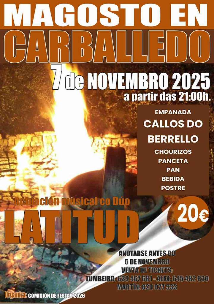 Magosto (2025) en Carballedo
