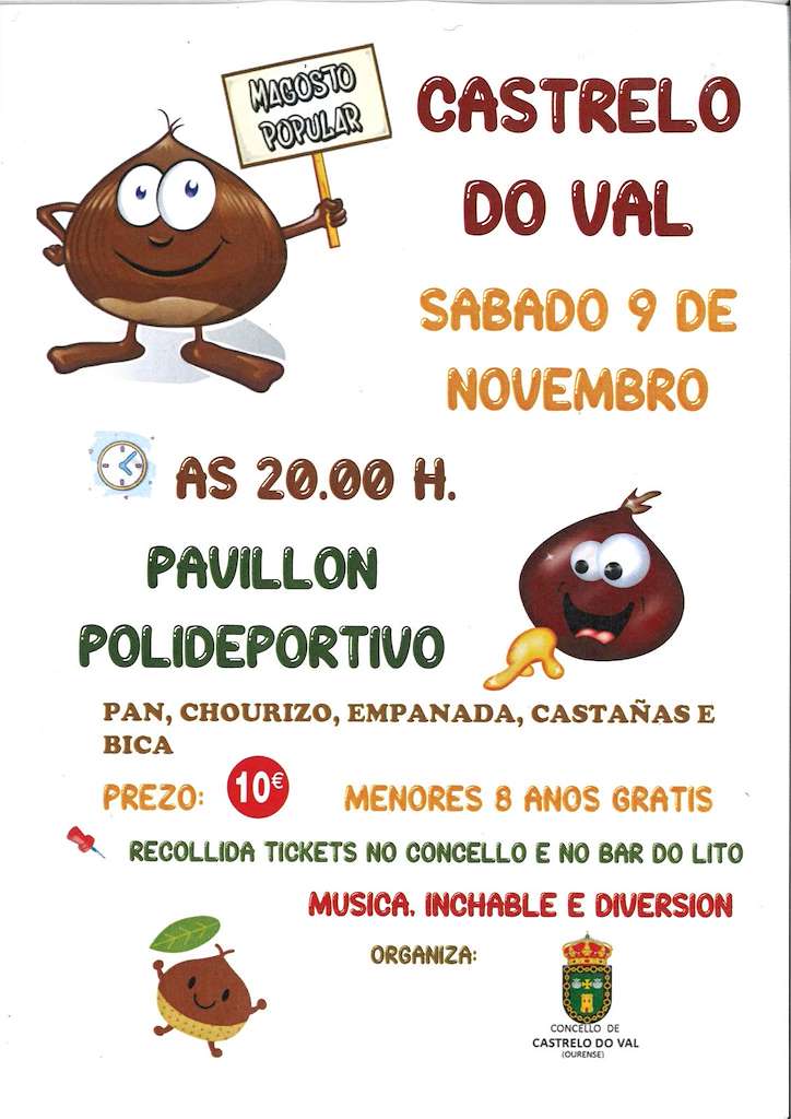 Magosto en Castrelo do Val