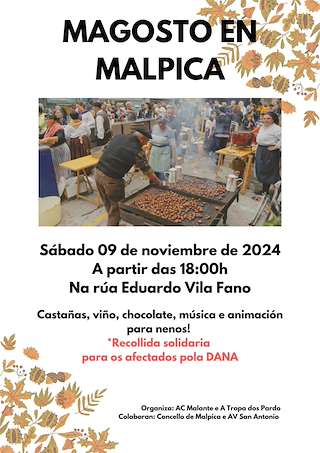 Fechas, información, programa, cartel, imágenes, mapa y ubicación de Magosto da AC Malante  en  Malpica de Bergantiños