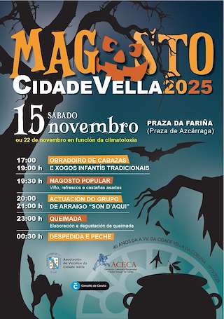 Fechas, información, programa, cartel, imágenes, mapa y ubicación de Magosto da Cidade Vella  (2025)  en  A Coruña