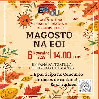 Fechas, información, programa, cartel, imágenes, mapa y ubicación de Magosto da EOI  (2025) en Ourense