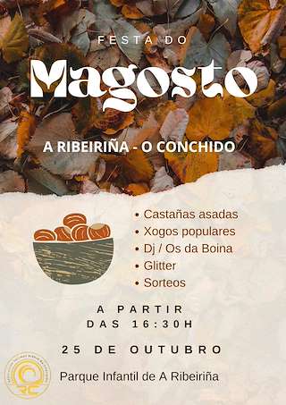 Fechas, información, programa, cartel, imágenes, mapa y ubicación de Magosto da Ribeiriña (2025)  en  A Pobra do Caramiñal