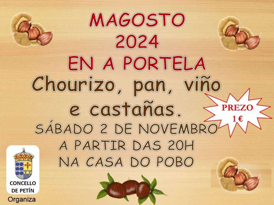 Magosto de A Portela en Petín
