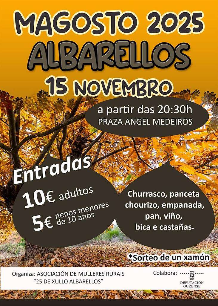 Magosto de Albarellos  en Monterrei