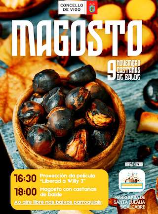 Fechas, información, programa, cartel, imágenes, mapa y ubicación de Magosto de Alcabre (2025) en Vigo