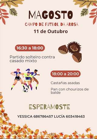 Fechas, información, programa, cartel, imágenes, mapa y ubicación de Magosto de Arcos (2026)  en  Caldas de Reis