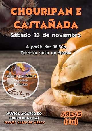 Fechas, información, programa, cartel, imágenes, mapa y ubicación de Magosto de Areas  en  Tui