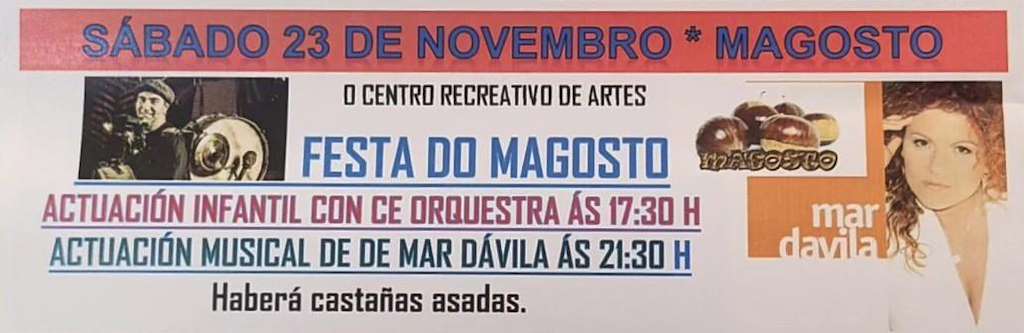 Magosto de Artes en Ribeira