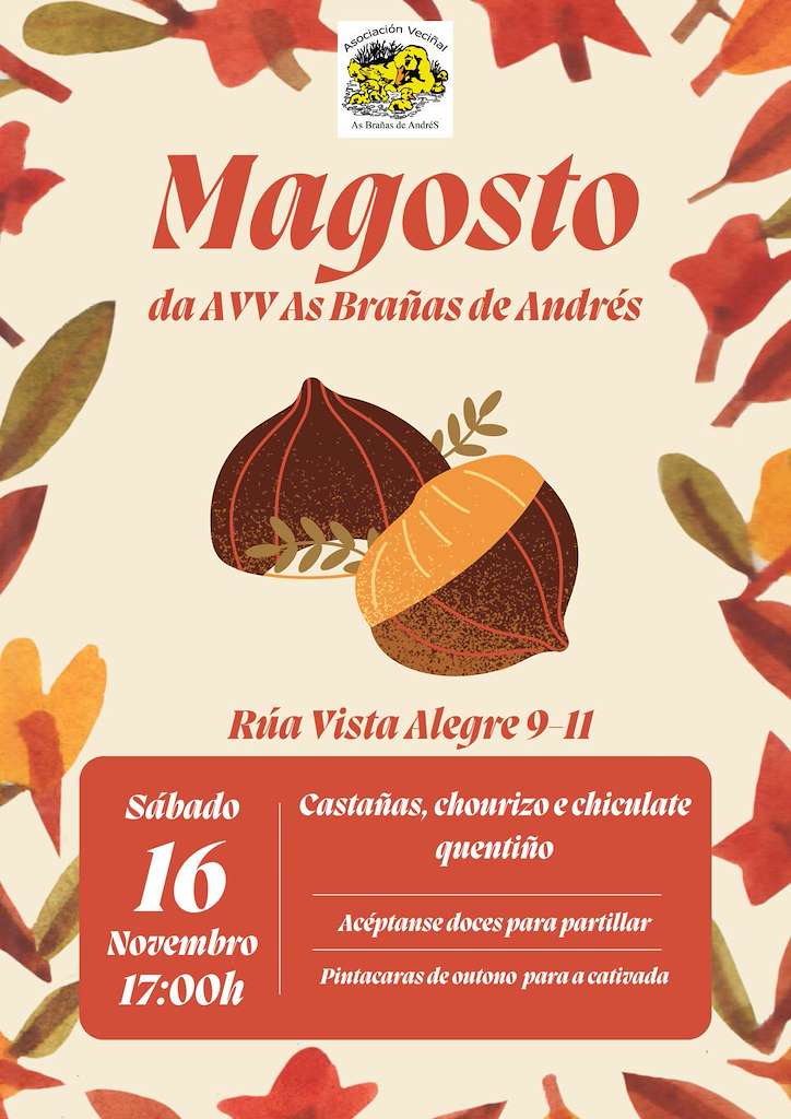 Magosto de As Brañas de Andrés en Santiago de Compostela