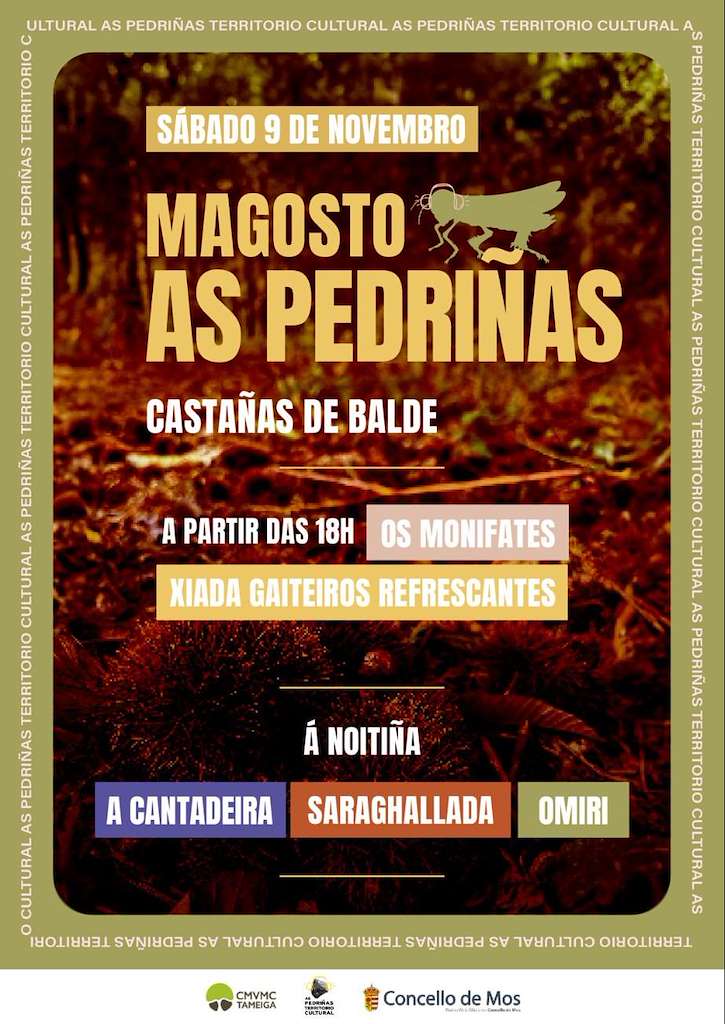 Magosto de As Pedriñas en Mos