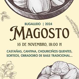 Fechas, información, programa, cartel, imágenes, mapa y ubicación de Magosto de Bugallido (2025)  en  Ames