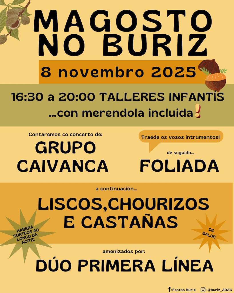 Magosto de Buriz en Guitiriz