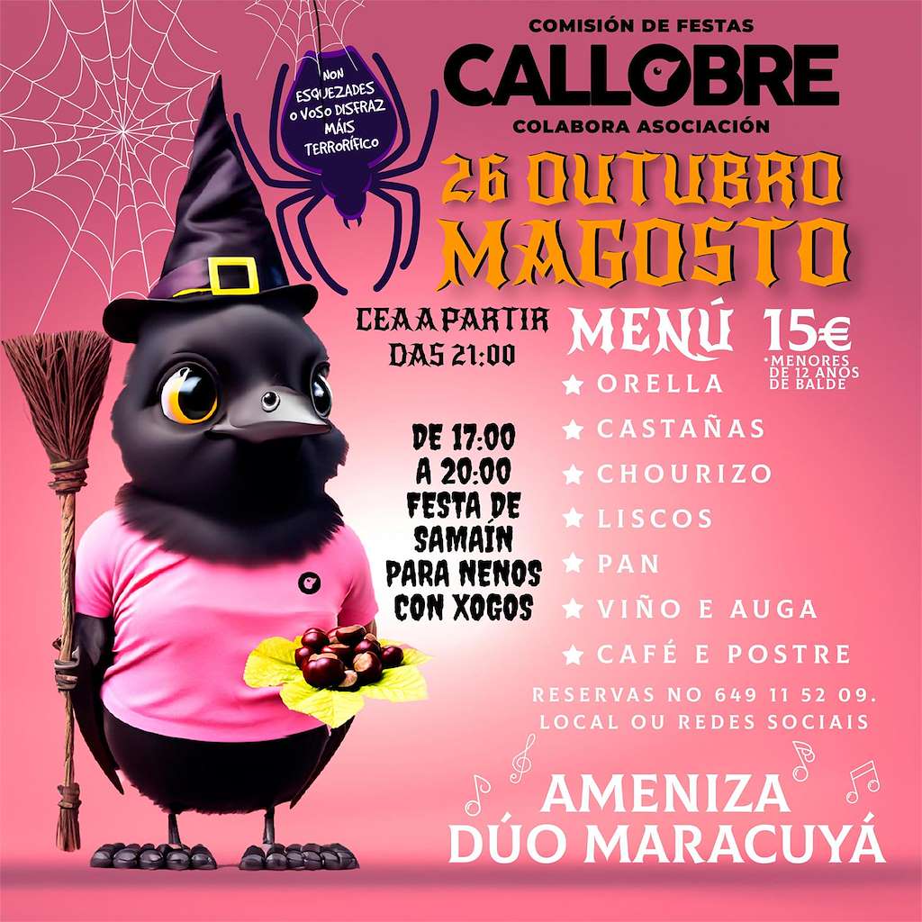 Magosto de Callobre en Miño