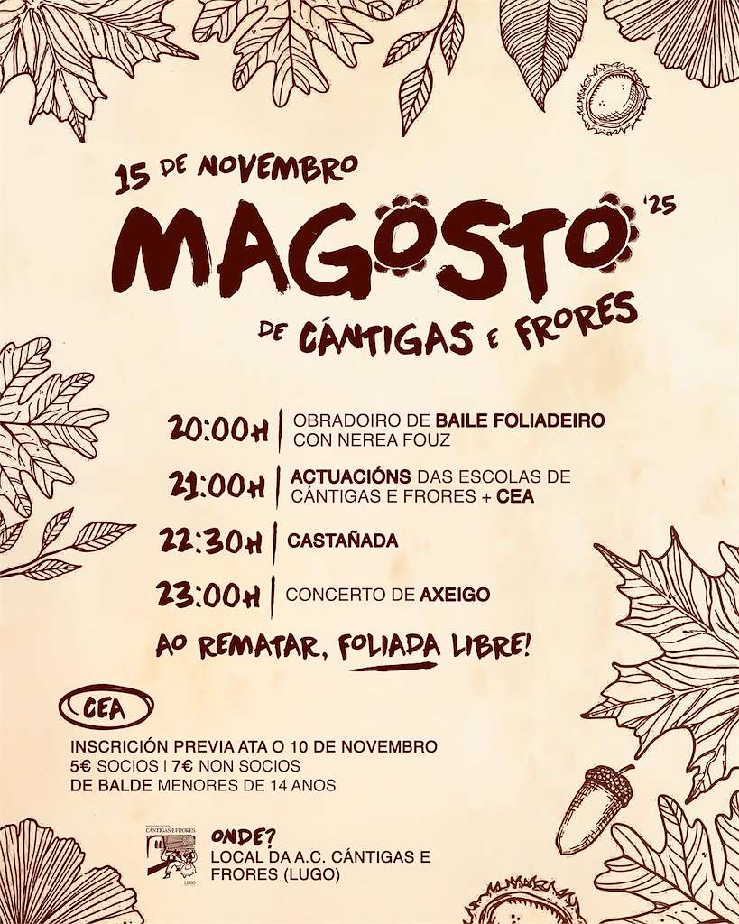 Magosto de Cántigas e Frores en Lugo