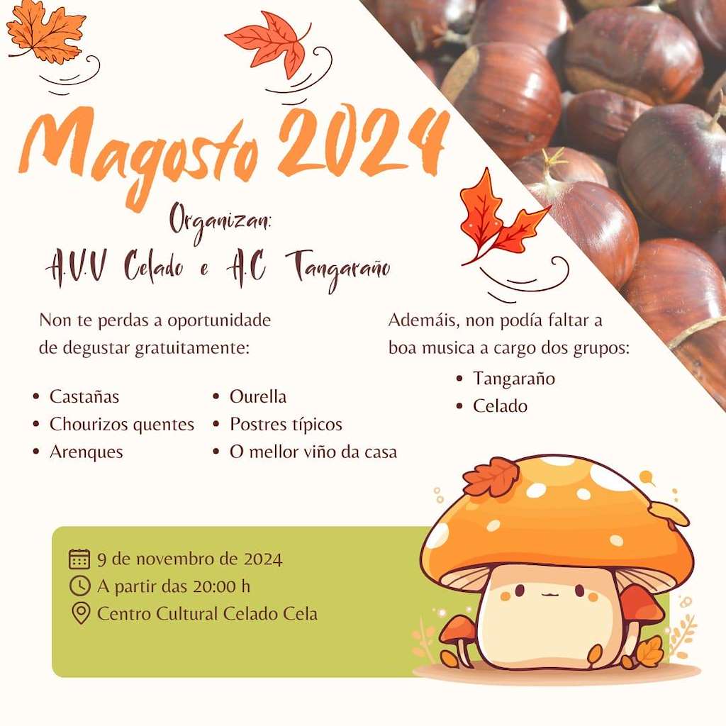 Magosto de Cela en Mos