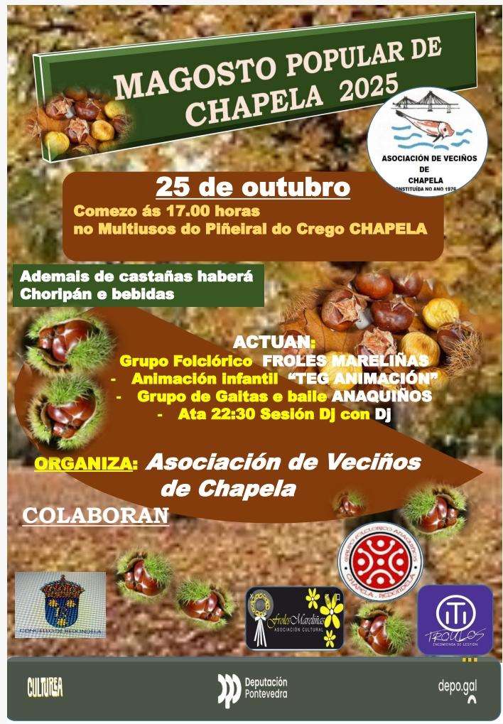 Magosto de Chapela (2025) en Redondela