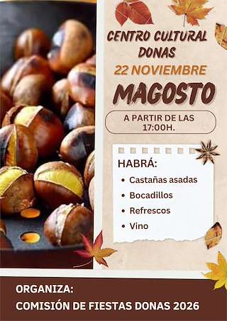 Fechas, información, programa, cartel, imágenes, mapa y ubicación de Magosto de Donas (2025) en Gondomar