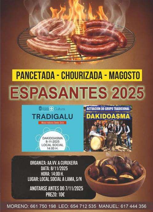 Magosto de Espasantes en Pantón