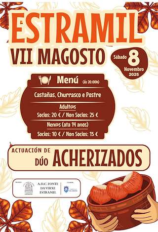 Fechas, información, programa, cartel, imágenes, mapa y ubicación de VII Magosto de Estramil  en  A Laracha