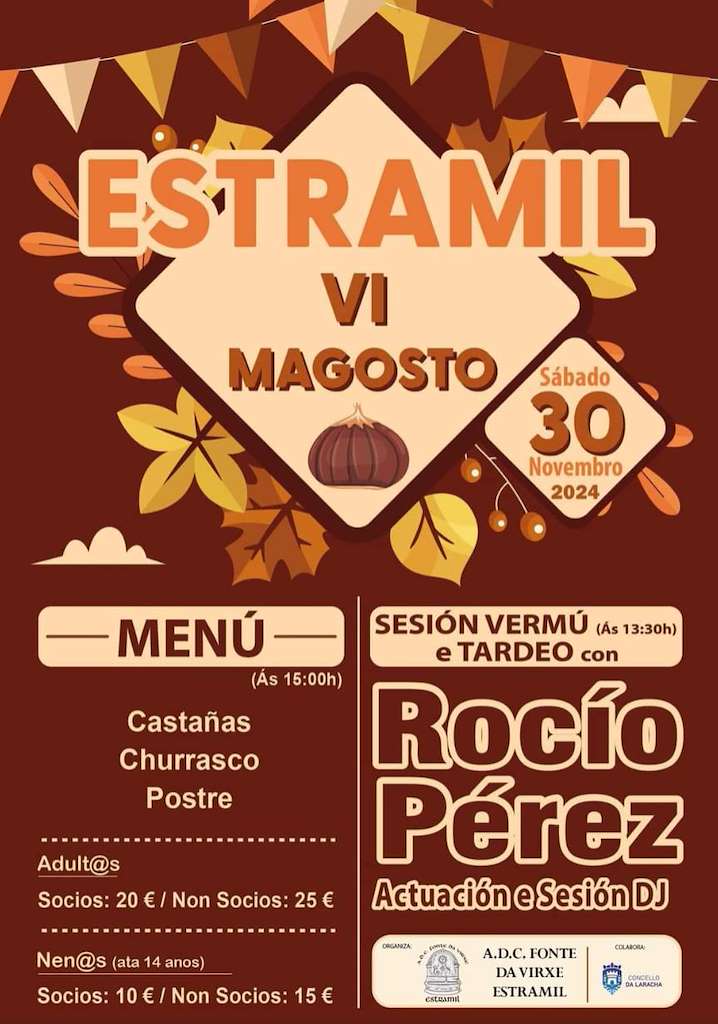 V Magosto de Estramil en Laracha