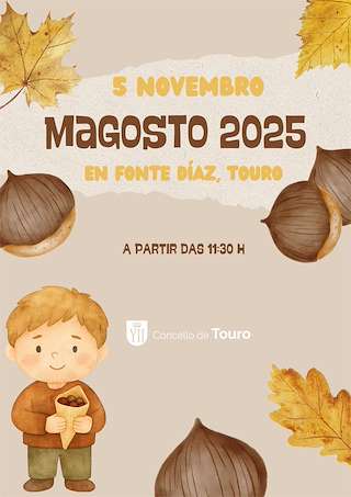 Fechas, información, programa, cartel, imágenes, mapa y ubicación de Magosto de Fonte Díaz (2025)  en  Touro