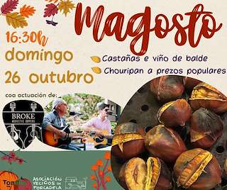 Fechas, información, programa, cartel, imágenes, mapa y ubicación de Magosto de Forcadela (2025)  en  Tomiño