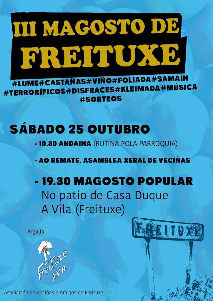 Magosto de Freituxe  en Bóveda