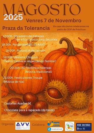 Fechas, información, programa, cartel, imágenes, mapa y ubicación de Magosto de Labañou (2025) en A Coruña